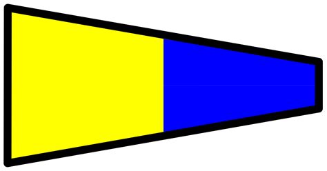 Clipart - signal flag 5