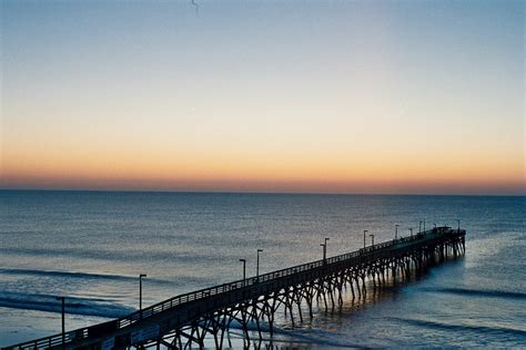 Surfside Beach, SC : Surfside Pier at Sunrise 11-04-07 photo, picture, image (South Carolina) at ...