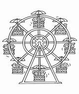 Ausmalbilder Karussell Mandala Riesenrad Malvorlagen Ausmalen Tekenen  sketch template