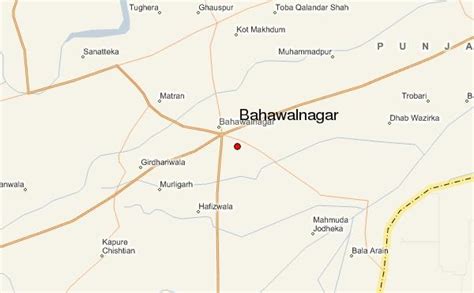 Bahawalnagar city map – Paki Mag