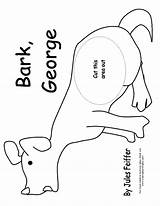 Bark George Coloring Pages sketch template