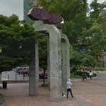 'Bell Gate' by Lee Kelly in Bellevue, WA (Google Maps)