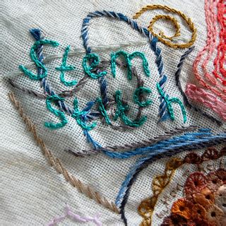 TAST #14 Stem Stitch | Take A Stitch Tuesday from Pin Tangle… | Flickr