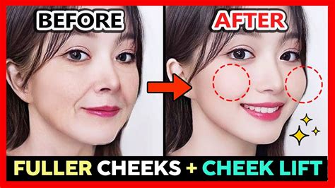 FULLER CHEEKS EXERCISE + CHEEK LIFT SAGGING CHEEKS + PLUMP HOLLOW CHEEK ...