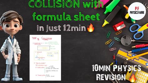 Collision | Physics Formula Sheet | 10min Physics Revision | NEET 2025 - YouTube