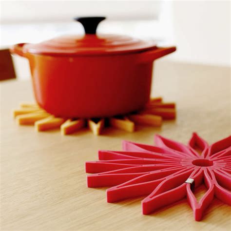 Silicone trivet - SUNFLOWER - TOAST - other shapes / commercial