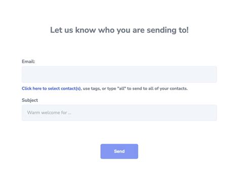 Send Bulk Email Campaigns (beta)