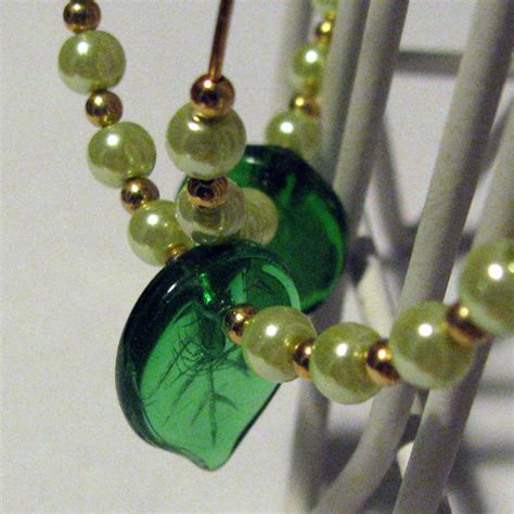 Green Leaf Hoop Earrings | Margaret Ortiz | Flickr