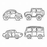Coloring For Kids Car  Free Kindergarten Pages Easy Cars sketch template