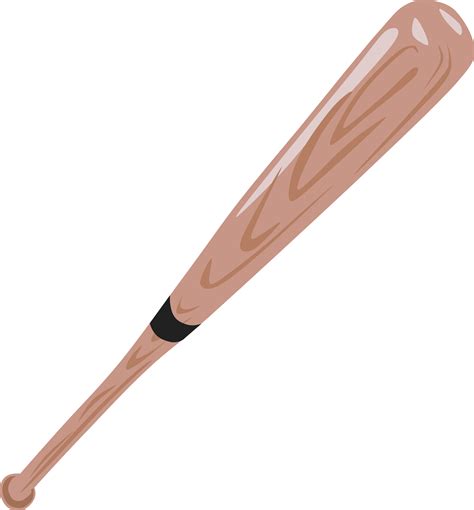 baseball bat clipart silhouette - Clipground