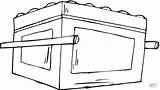 Ark Of The Covenant coloring Page  Free Printable Coloring Pages sketch template