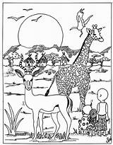 Coloring Pages Wild Animals sketch template