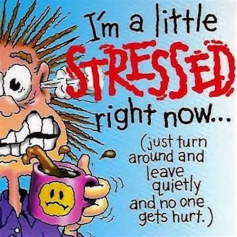 funny stress quotes images - Marianna Derrick