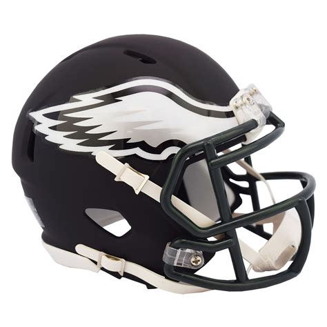 Riddell Philadelphia Eagles Black Matte Alternate Speed Mini Football ...