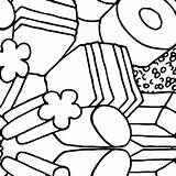 Licorice Coloring Pages sketch template