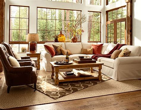 Living Rooms | Pottery barn living room, Barn living, Living room designs