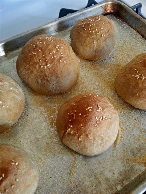 Whole-wheat-hamburger-buns 1 – Health by Emily