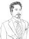 Robert Downey Jr coloring pages