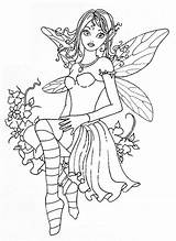 Coloriage Fee A Colorier Dessin Imprimer Tinkerbell Coloring Pages  sketch template