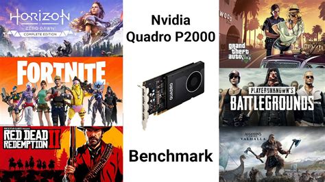 Nvidia Quadro P2000 Benchmark 2021 | 쿼드 로 p2000 최신