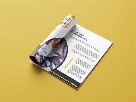 Company Profile Brochure | FREE TEMPLATE on Behance