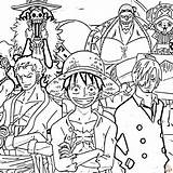 Explore The World Of One Piece With Free Printable Coloring Pages sketch template