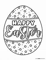 Easter Egg Coloring Page  Home sketch template