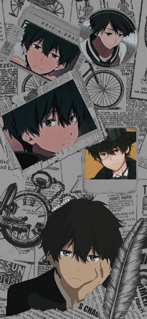 Oreki Houtarou, animeedit, orekihoutarou, animeboy, Hyouka, animehusband, manga, anime HD phone ...