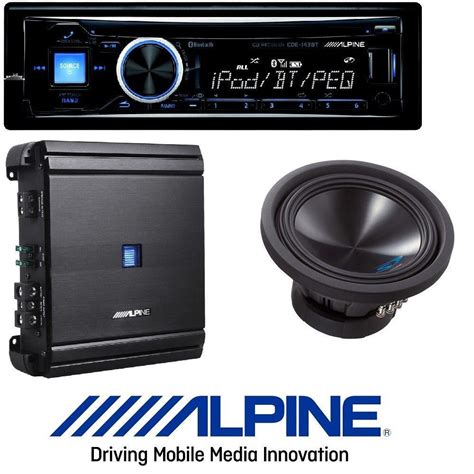 ALPINE Car Stereo CD/USB Receiver w/ Advanced Bluetooth W/ Alpine 500 ...