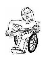 Crutches Coloring Pages sketch template