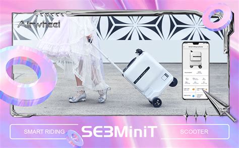 Allow the journey to go easier- Airwheel SE3miniT rideable boarding ...