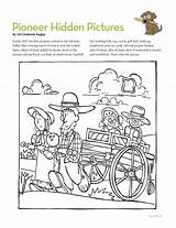 Pioneer Coloring Page sketch template