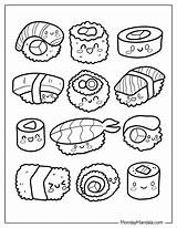 20 sushi coloring Pages Free Pdf Printables – Artofit sketch template