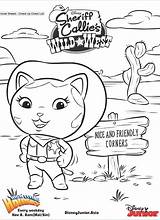 Sheriff Callie Colouring Page 2  Disney Junior Singapore sketch template