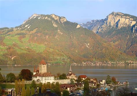 Spiez Mountains Panorama Castle - Free photo on Pixabay - Pixabay