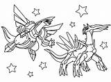 Legendary Pokemon Printable Coloring Pages sketch template