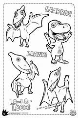 Dinosaur Train Giant Coloring Book sketch template