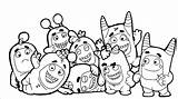 Oddbods Pogo Coloring Pages sketch template
