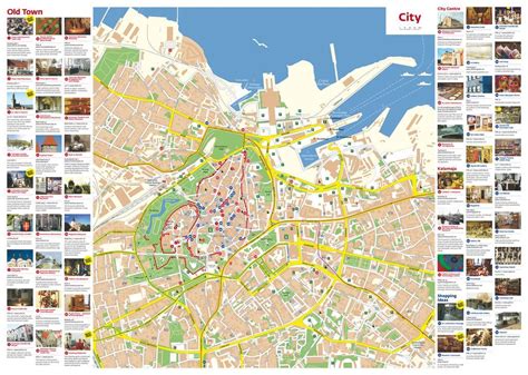 Image result for tallinn city map Tourist Map, Tallinn Estonia ...