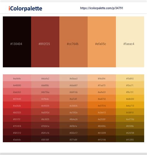 1 Latest Color Schemes with Graphite And Sandy Brown Color tone ...