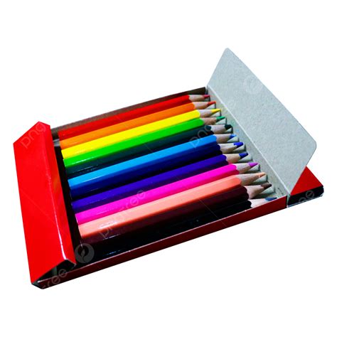 School Pencils Clipart Hd PNG, Back To School Color Pencil In Box, Back ...