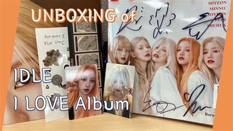 UNBOXING of (G)I-DLE 'I LOVE' Album - YouTube