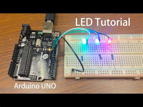 Arduino Tutorial: LED Sequential Control- Beginner Project - YouTube