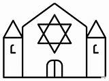Synagogues Coloring Pages For Kids Sketch Page sketch template