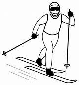 Coloring Pages For Pictures Of Sports Skiing Winter sketch template