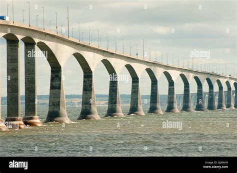 Confederation Bridge - Canada Stock Photo - Alamy