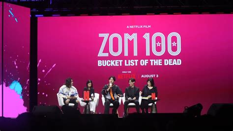 Zom 100: Bucket List of the Dead Live-Action Movie AX2023 Stage Report - Actor Eiji Akaso and ...