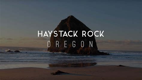 Haystack Rock Cannon Beach Oregon Drone Video - Morrisey Productions