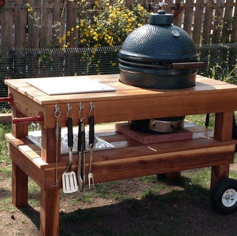 17 Easy Homemade Grill Table Plans