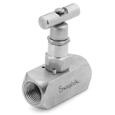 Stainless Steel General Utility Service Needle Valve, 1/2 in. FNPT, 0.20 in. (5.0 mm) Orifice ...